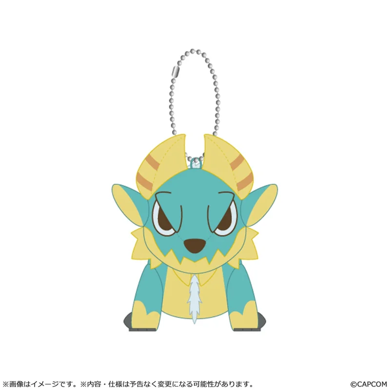 MONSTER HUNTER CHIBI STYLE Plush Keychain: Zinogre