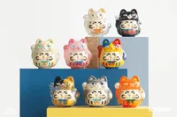 PP X MONSTER Sparkle Lucky Kitten Daruma Blind Box