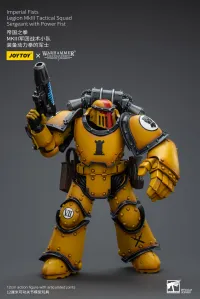 JOYTOY Imperial Fists   Legion MkIII Tactical Squad  Sergeant with Power Fist - Warhammer 40K - photo 8
