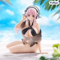 SUPER SONICO Noodle Stopper Figure -Swimsuit Black Color ver.-