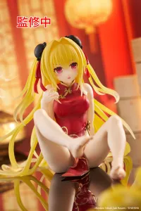 TAITO To Love-Ru Darkness Desktop Cute Figure - Golden Darkness (Chinese Dress Ver.) - To LOVE-Ru - photo 4