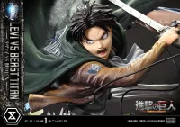 Prime 1 Studio Ultimate Premium Masterline  TV animation Attack On Titan  Levi versus Beast Titan Bonus Version - Attack on Titan - photo 14