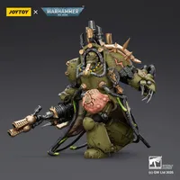 JOYTOY Death Guard Lord of Virulence with Power Fist and Twin Plague Spewer - Warhammer 40K - photo 4
