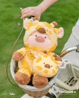 LuLu the Piggy Animal Party - Cheerful Giraffe Lu Plush