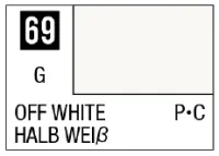 GSI Creos Mr Color Spray - S69 Off White (Gloss/Primary) - Paints - photo 1