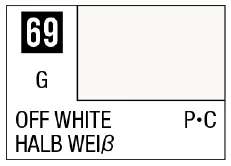 GSI Creos Mr Color Spray - S69 Off White (Gloss/Primary) - Paints