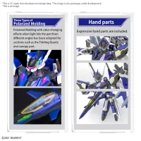 BANDAI HOBBY HG 1/100 YF-29 DURANDAL VALKYRIE  (MAXIMILIAN JENIUS USE) FULL SET PACK - Macross - photo 11