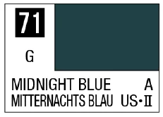 GSI Creos Mr. Color 71 - Midnight Blue (Semi-Gloss/Primary) - Paints
