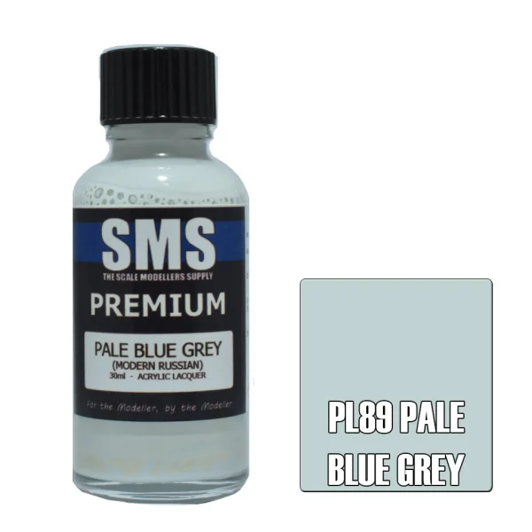 The Scale Modellers Supply (SMS) Premium PALE BLUE GREY (MODERN RUSSIAN) 30ml - Paints