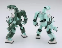 Hasegawa [CW21] 1:35 MechatroCHUBU 01 No.01 LIGHT GREEN & GREEN (Two kits in the box) - CREATOR WORKS SERIES - photo 3