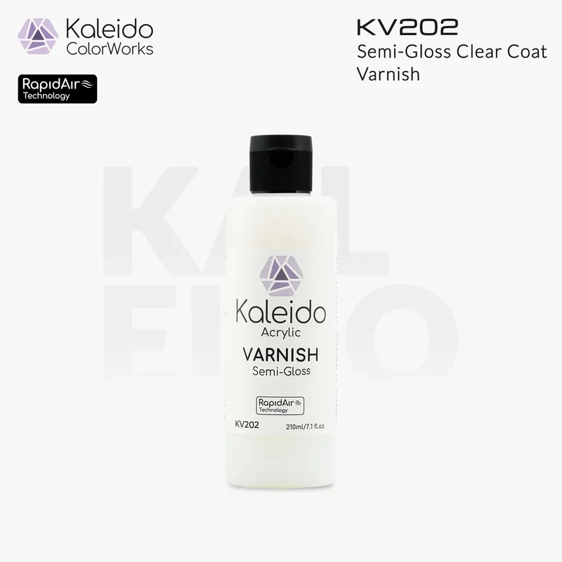 Gaahleri KV202 Varnish Semi-Gloss 210ml - Paints