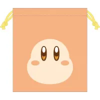 ENSKY KIRBY Pupupu face drawstring bag /(2) Waddle Dee - Kirby - photo 1