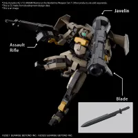 BANDAI HOBBY HG 1/72 AMAIM Warrior at the Borderline Weapon Set7 - AMAIM Warrior at the Borderline - photo 3