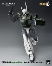 threezero Patlabor 2: The Movie - ROBO-DOU Ingram Unit 1 Reactive Armor Version - Mobile Police Patlabor - photo 7