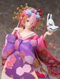 FuRyu Re:ZERO -Starting Life in Another World- Ram -Oiran- 1/7 Scale Figure - Re:ZERO -Starting Life in Another World- - photo 4