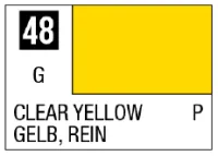 GSI Creos Mr. Color 48 - Clear Yellow (Gloss/Primary) - Paints - photo 1