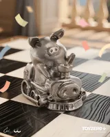 TOYZEROPLUS LuLu The Piggy - Rolling Rich Token Set - LuLu The Piggy - photo 6