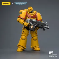 JOYTOY Imperial Fists Intercessor with Bolt Rifle, Bolt Pistol and Chainsword - Warhammer 40K - photo 3