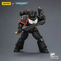 JOYTOY Raven Guard Intercessor with Bolt Rifle, Bolt Pistol and Chainsword - Warhammer 40K - photo 5