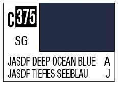 GSI Creos C375 JASDF Deep Ocean Blue [Japan air  self difence force  offshore camouflage] - Paints