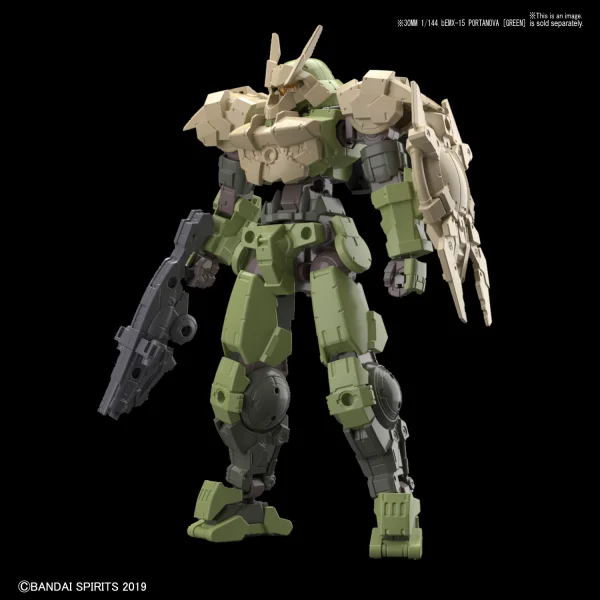 30MM 1/144 OPTION ARMOR FOR CLOSE FIGHTING [PORTANOVA EXCLUSIVE/SAND YELLOW]