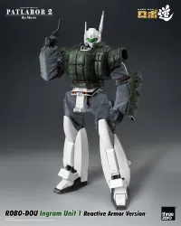 threezero Patlabor 2: The Movie - ROBO-DOU Ingram Unit 1 Reactive Armor Version - Mobile Police Patlabor - photo 14