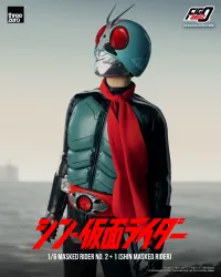threezero SHIN MASKED RIDER - FigZero 1/6 Masked Rider No.2+1 (SHIN MASKED RIDER) - Kamen Rider: Masked Rider - photo 5