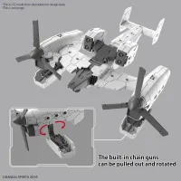 BANDAI HOBBY 30MM 1/144 Extended Armament Vehicle (TILT ROTOR Ver.) - 30 Minutes Missions (30MM) - photo 4