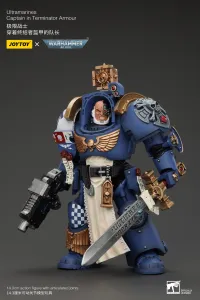 JOYTOY Ultramarines Captain In Terminator Armour - Warhammer 40K - photo 8