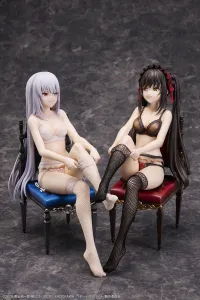 Design COCO Date A Bullet Kurumi Tokisaki & White Queen 1/7 Complete Figure Set - Date A Bullet - photo 3