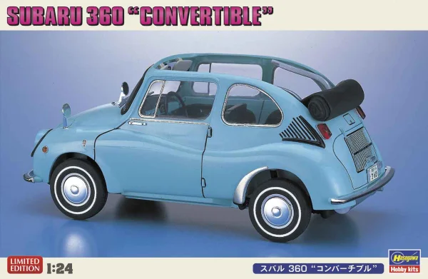 1/24  SUBARU 360 "CONVERTIBLE"