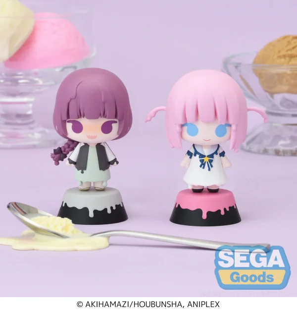 Tiny Melties Anime "BOCCHI THE ROCK!" Mini Figure Vol.4 (EX) [Pack of 2: 1 Kikuri, 1 Futari]