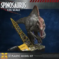 X-PLUS 1/35 Scale Jurassic Park III Spinosaurus Plastic Model Kit - Jurassic Park - photo 5