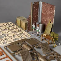 KAIYODO ARTPLA Girls & Panzer Final Chapter Garage Set [A] - GIRLS und PANZER - photo 7