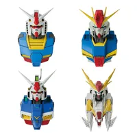 Gundam MS Head Magnet (Universal Century Saga) (Box/4)