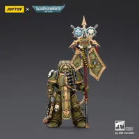 JOYTOY Death Guard Plague Marine Icon bearer with Boltgun and Plague knife - Warhammer 40K - photo 9