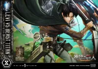 Prime 1 Studio Ultimate Premium Masterline  TV animation Attack On Titan  Levi versus Beast Titan Bonus Version - Attack on Titan - photo 64