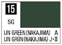 GSI Creos Mr Color Spray - S15 IJN Green Nakajima (Semi-Gloss/Aircraft) - Paints - photo 1