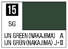 GSI Creos Mr Color Spray - S15 IJN Green Nakajima (Semi-Gloss/Aircraft) - Paints