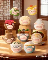 TOYZEROPLUS LuLu the Piggy Lu's Table - Food Hunter Series Plush Keychain Blindbox - LuLu The Piggy - photo 4