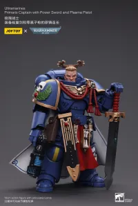 JOYTOY Ultramarines  Primaris Captain with Power Sword and Plasma Pistol - Warhammer 40K - photo 6