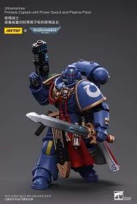 JOYTOY Ultramarines  Primaris Captain with Power Sword and Plasma Pistol - Warhammer 40K - photo 8
