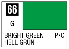 GSI Creos Mr. Color 66 - Bright Green (Gloss/Primary Car) - Paints