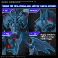 BANDAI HOBBY Figure-rise Standard Amplified -EGYPTIAN GOD- OBELISK THE TORMENTOR - Yu-Gi-Oh! - photo 6