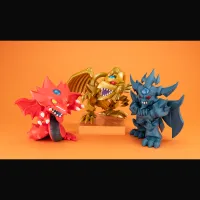 MegaHouse MEGATOON Yu-Gi-Oh！ Duel Monsters Red Eyes Black Dragon ＆The Winged Dragon of Ra set 【with gift】 - Yu-Gi-Oh! - photo 14