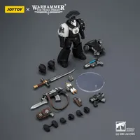 JOYTOY Raven Guard MkVI Tactical Sergeant with Power Sword, Bolter and Plasma Pistol - Warhammer 40K - photo 6
