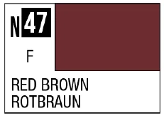 GSI Creos Acrysion N47 - Red Brown (Flat/German Tank WWII) - Paints