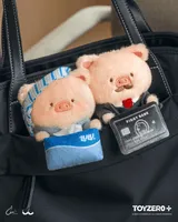 TOYZEROPLUS LuLu the Piggy Office Series - My Workplace Partners Monitor Plush Keychain Blindbox - LuLu The Piggy - photo 22