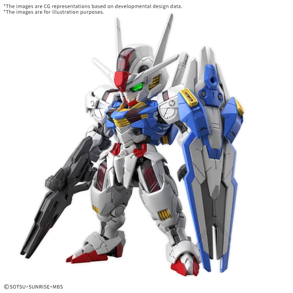 BANDAI HOBBY MGSD GUNDAM AERIAL - Mobile Suit Gundam: The Witch from Mercury