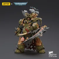 JOYTOY Death Guard Deathshroud Terminator 1 with Manreaper and Plaguespurter Gauntlet - Warhammer 40K - photo 10